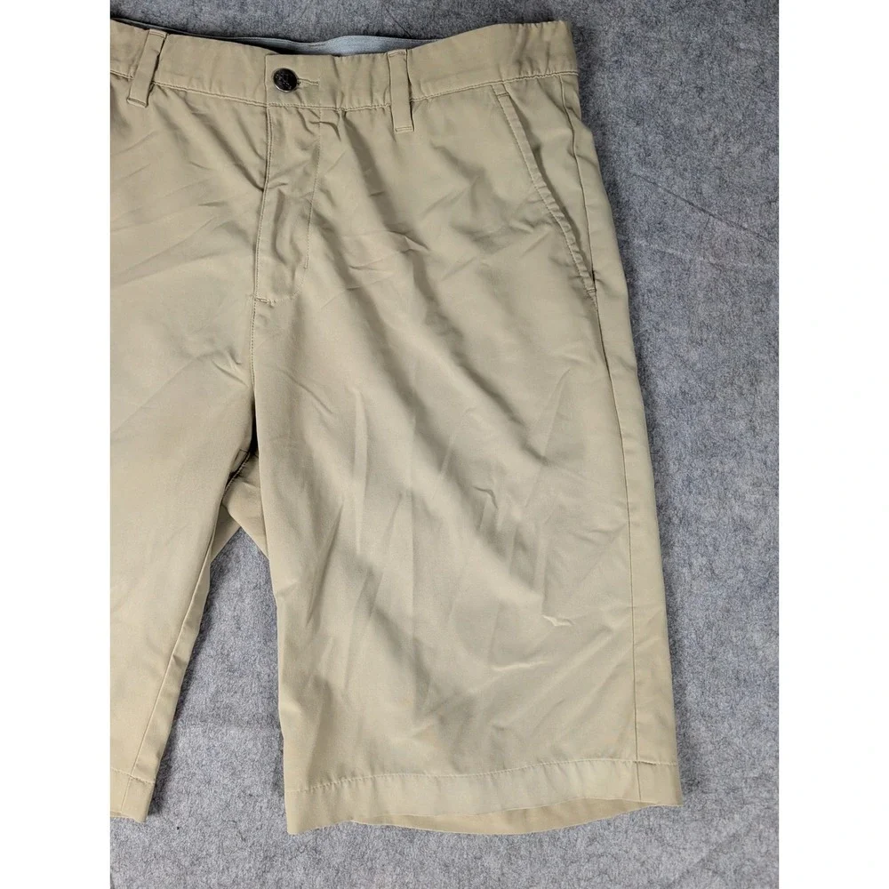 Adidas Mens Golf Shorts Khaki Tan‎ Performance Activewear RN88387 32
